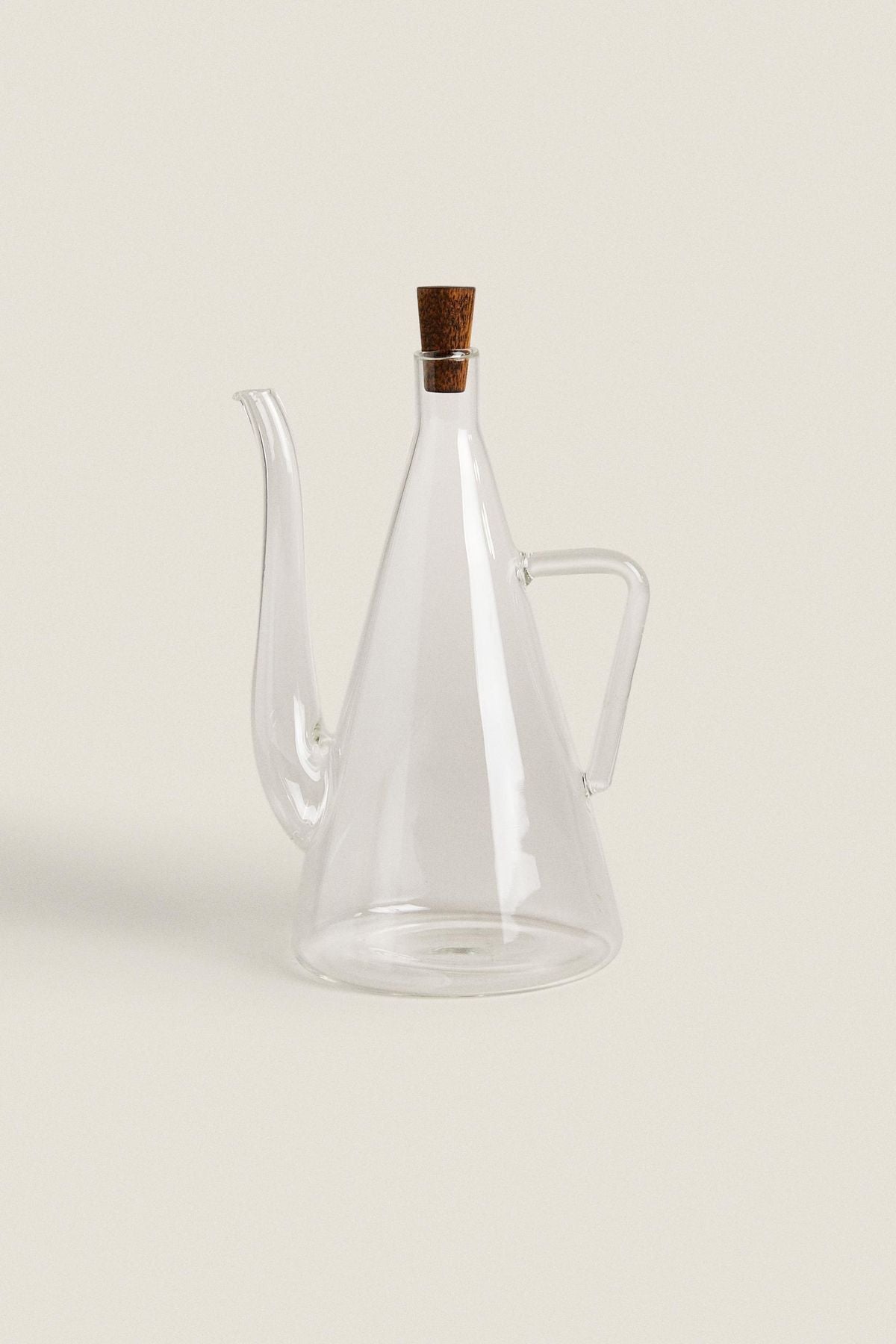 Akasya Kapaklı Cam Yağdanlık & Sirkelik 500 ml