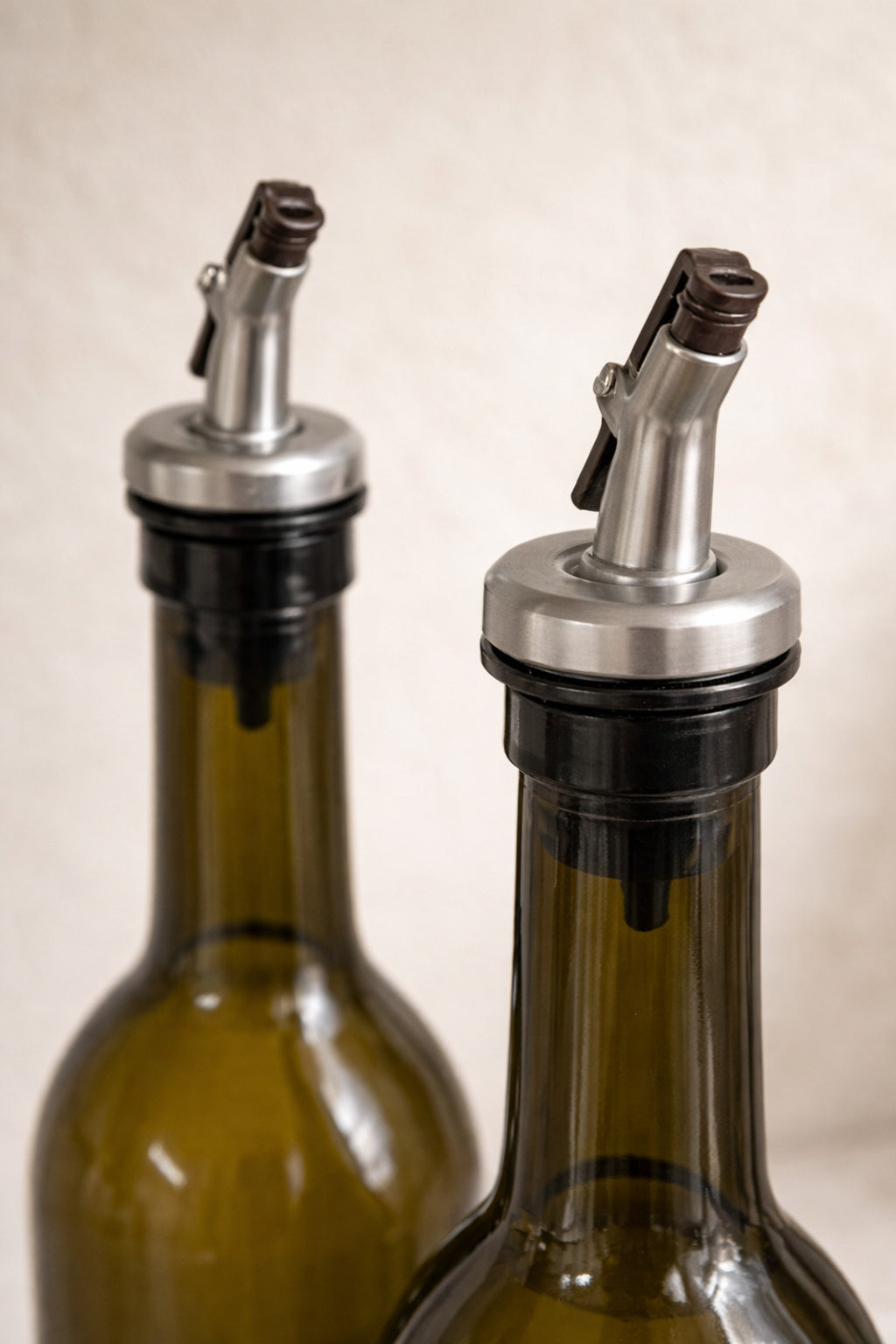 Retro 2’li Ayçiçek & Zeytinyağı yağdanlık Şişesi Seti – 750 ml
