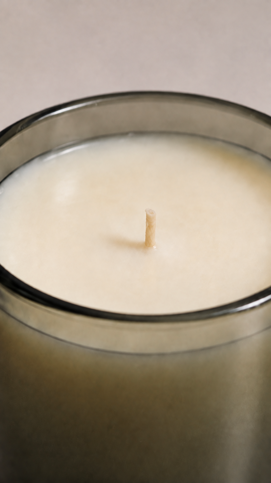 Okyanus Kokulu Füme Cam Mum – 200 g