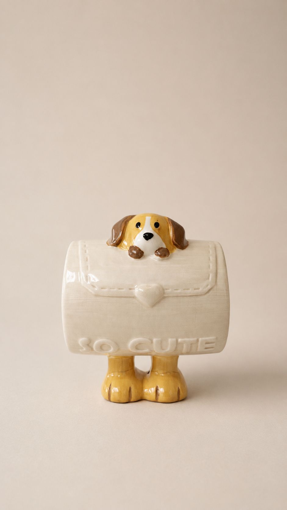Sadık Dost 3D Köpek Figürlü Premium Seramik Kupa