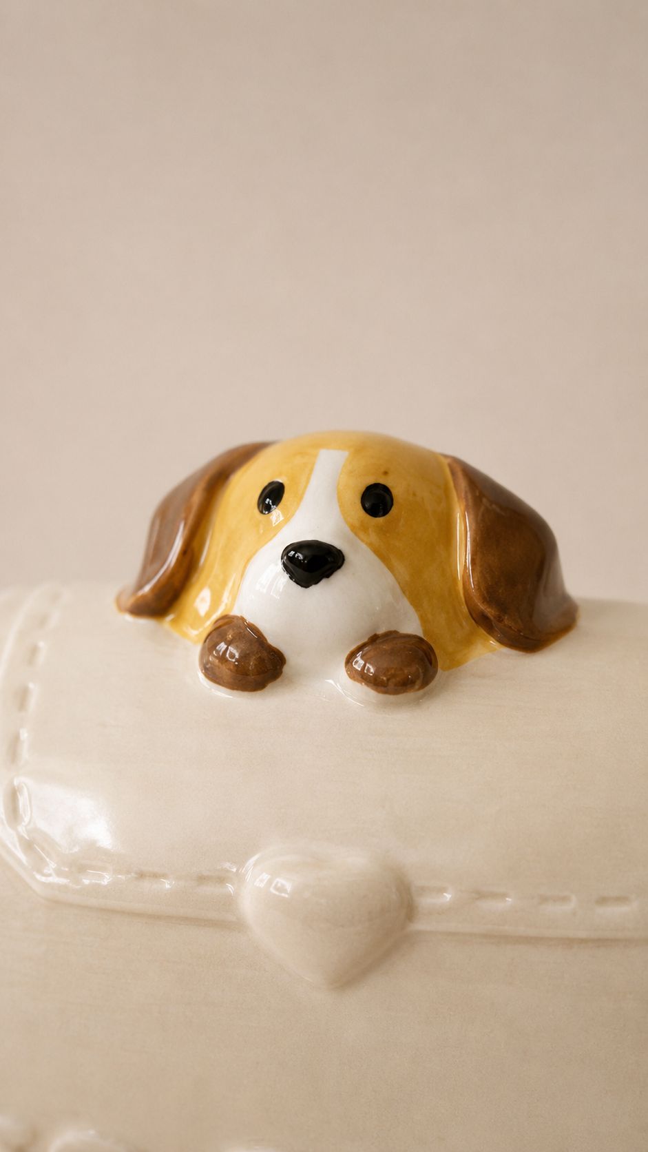 Sadık Dost 3D Köpek Figürlü Premium Seramik Kupa